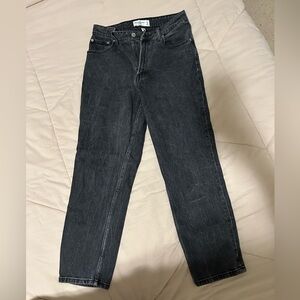 Curve love mom jeans high rise